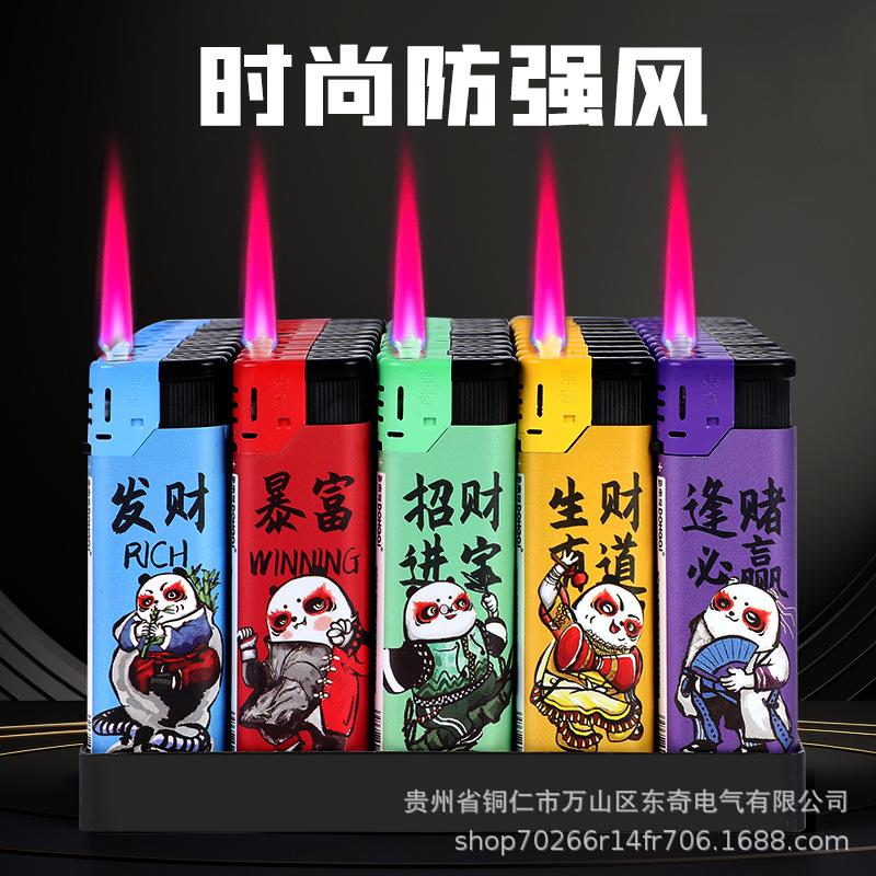 lighter windproof 50 pcs * 30 boxes one-piece starting batch printed on demand fashion graphic creative lighter in stock