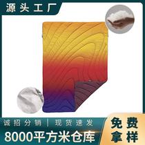 outdoor portable travel camping down blanket adult outdoor camping blanket ultralight warm winter blanket customization