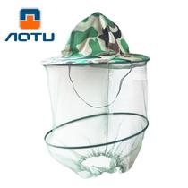 Concave-Convex Beekeeping Hat Outdoor Camoufge Shawl Hat Wild Anti Mosquito Jungle Hat Fishing Sun Protection At8727
