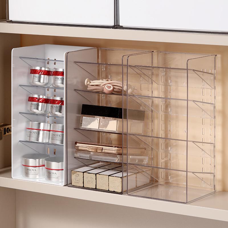 mirror cabinet storage box storage rack cosmetics acrylic shelf bathroom lipstick dressing table makeup brush