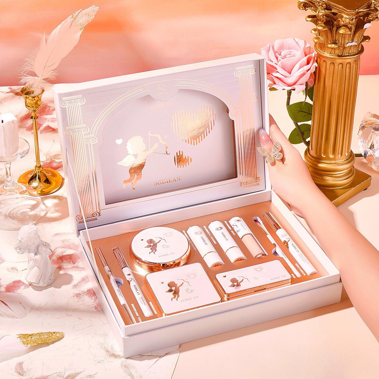 sotilan love at first sight makeup set 10 pcs set gift for girlfriend christmas birthday cosmetics set