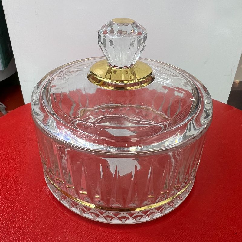 Sugar jar, glass cup, cup design, white sugar seasoning jar, storage, wedding candy can, and accessories details Picture
