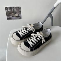 Hot Sale 2023 New Platform Mango Head Canvas Shoes Big Head Board Shoes MIS-1308