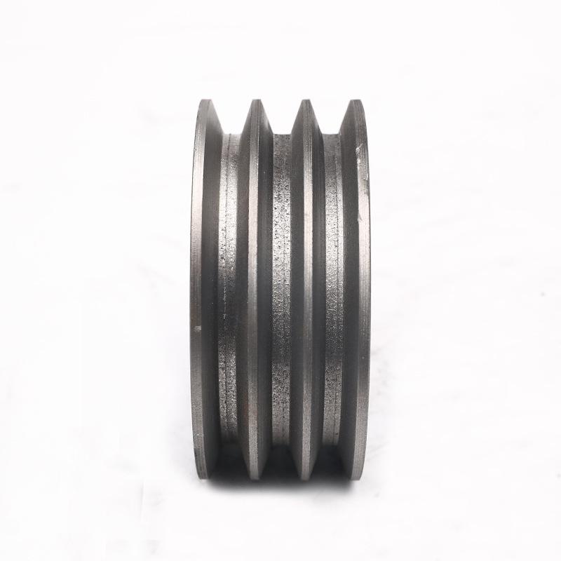 factory direct supply three groove type a pulley national standard cast iron water pump triangle pulley flat cast iron motor wheel