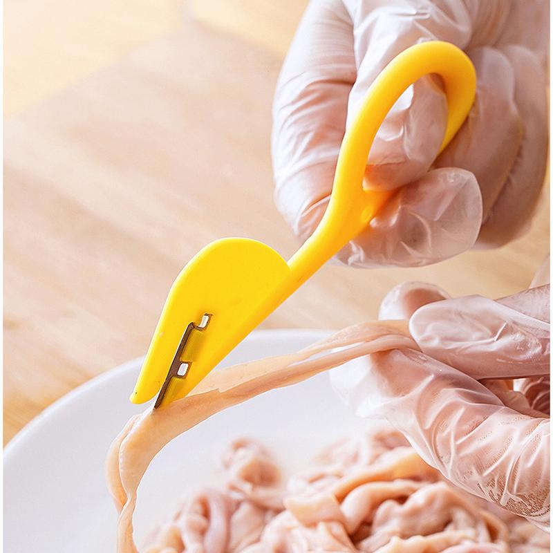 sausage opener duck intestines knife chicken intestine knife sausage opener kill ricefield eel mud fish sausage breaker sausage peeling scissors sausage opener