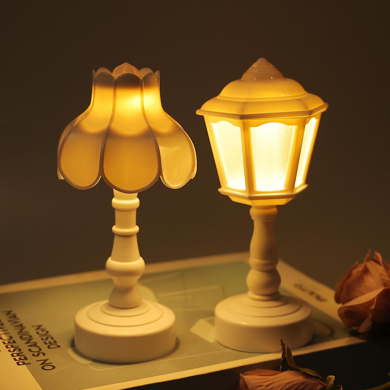 european-style table lamp exclusive for cross-border home bedroom table decorative ornaments small night lamp ambience light electric candle lamp