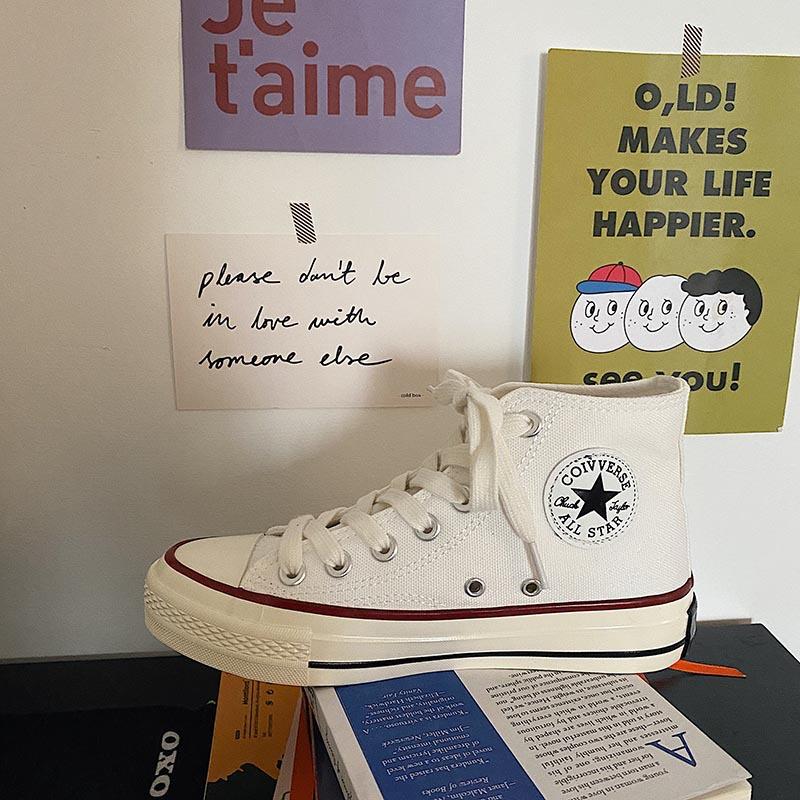 Spot Custom 1970S Replica Canvas Shoes 2023 Spring New Korean Style Versatile Small Whiteboard Shoes Foreign Trade