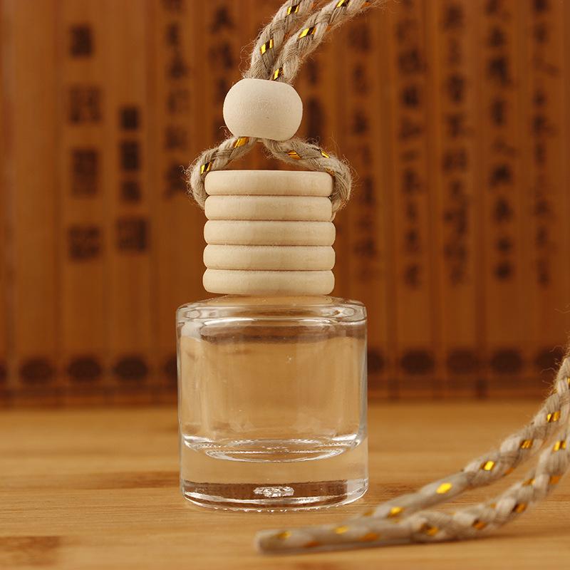 car perfume pendant car perfume bottle aromatherapy bottles pendant 8ml cylindrical perfume bottle pendant fixed logo