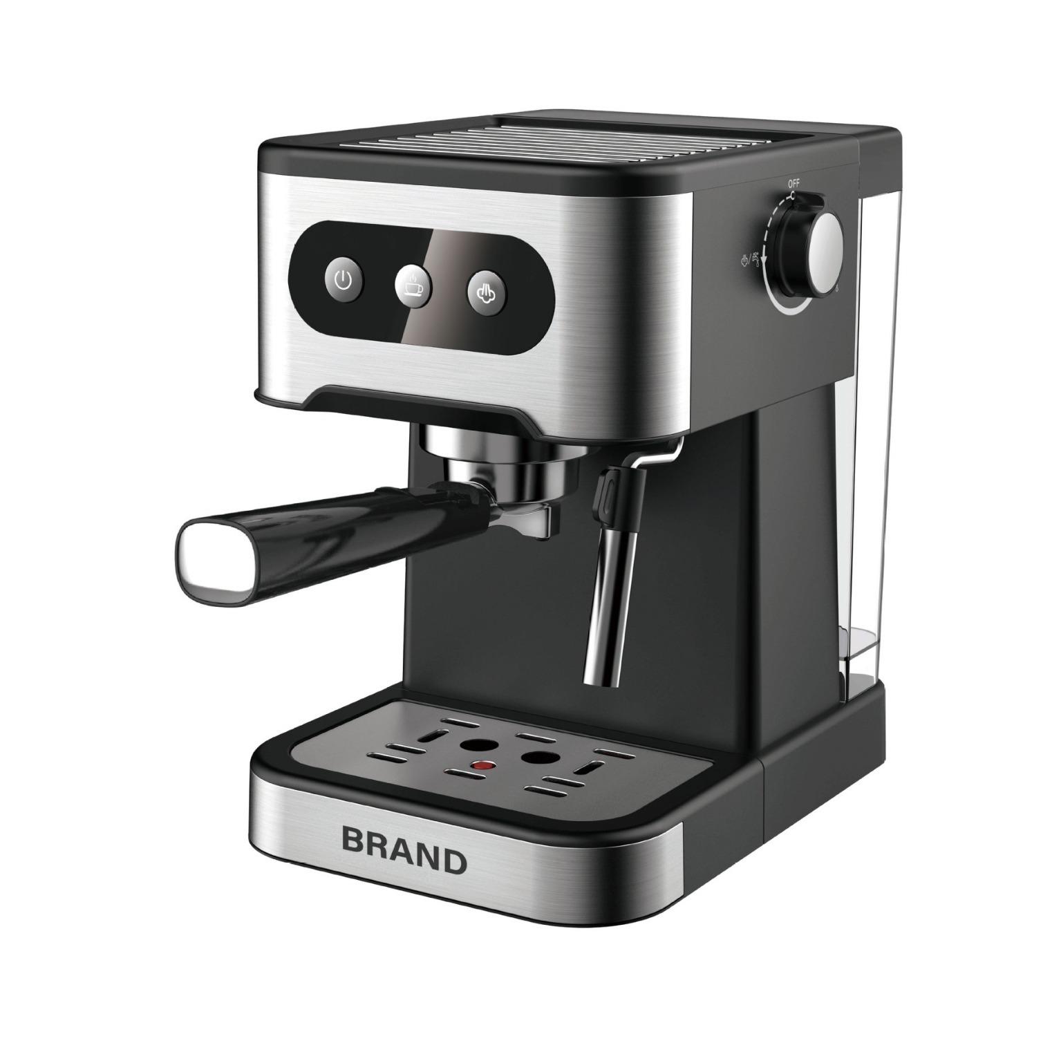 cross-border boutique 20bar high pressure extraction pressure coffee machine 1350w semi-automatic instant hot coffee machine home