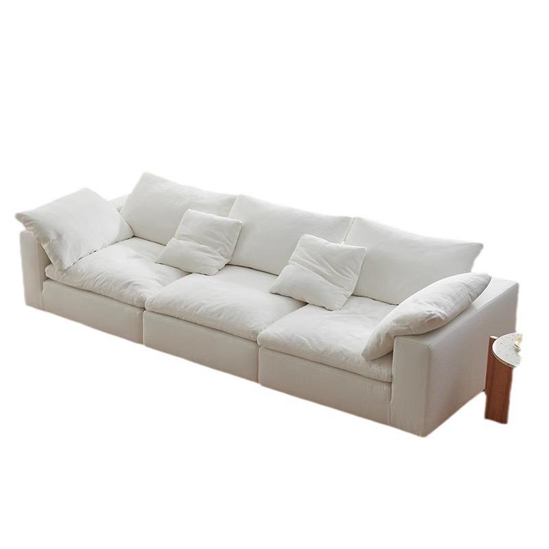 foshan furniture cream fengyunduo sofa modern minimalist living room furniture small apartment technology fabric lazy sofa Item Picture