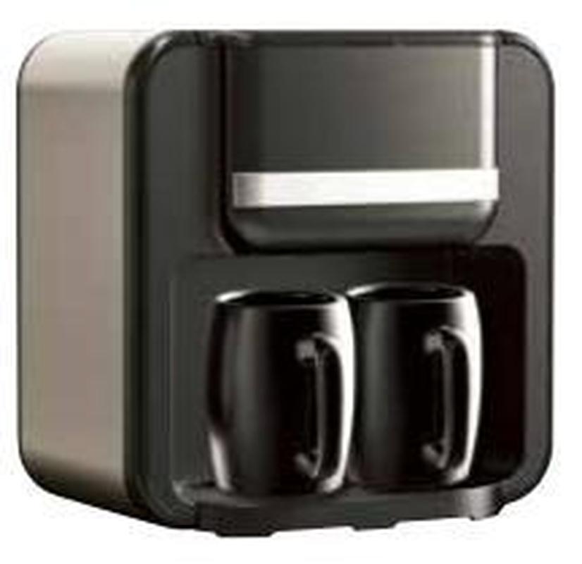 Hot Sale American Double Cup Coffee Machine Automatic Power off Drip Small Tea Coffee Machine Double Cup American Coffee Machine