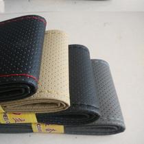 factory wholesale pu wheel cover cheap sale car handle cover steering wheel cover pu leather punch handle cover