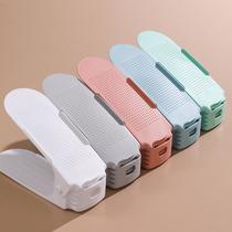 adjustable storage double-layer thickened shoe rack layered shoes holder home dormitory shoe storage rack shoe cabinet storage rack