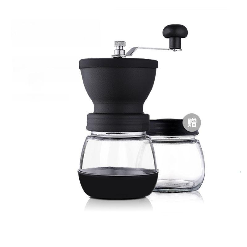 small hand coffee grinder gift glass canned coffee grinder hand mill coffee machine manual coffee machine