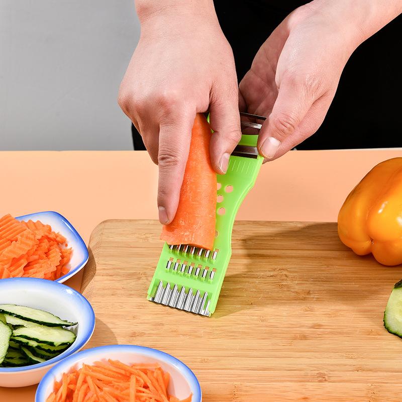straight knife multi-function vegetable cutter cleaning board hand protection fancy grater cutting board vegetable slicing cutter