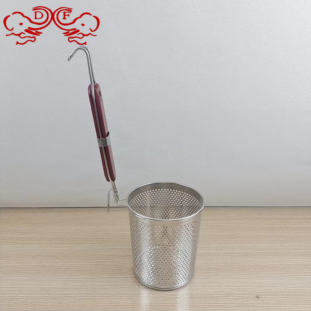 DF68823 Spatula powder hedge mesh filter noodles scoop Cooking noodles noodles hot basket slotted spoon sieve DF TRADINGHOUSE