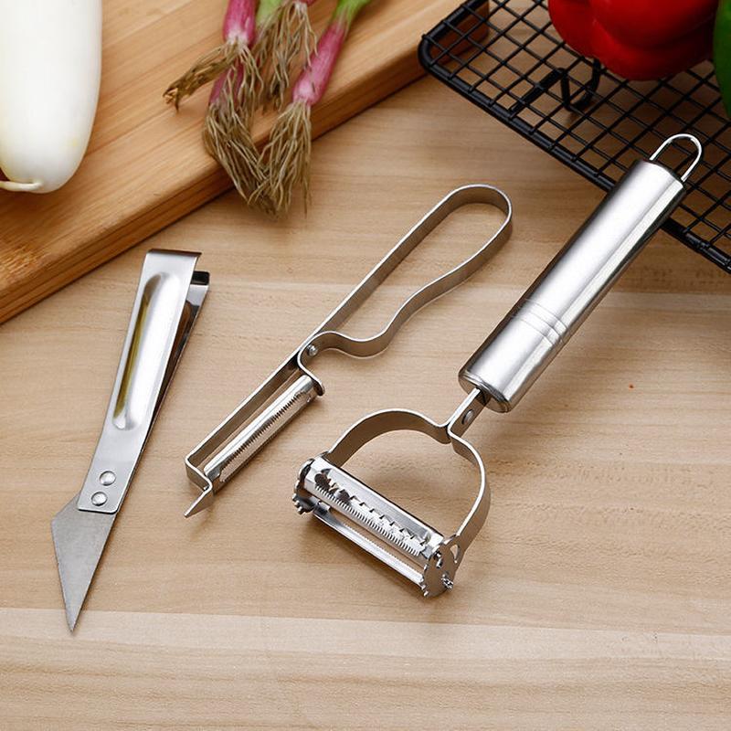 new multifunctional paring knife tools for cutting fruit peeling shredder kitchen household peeler peeler potato fruit