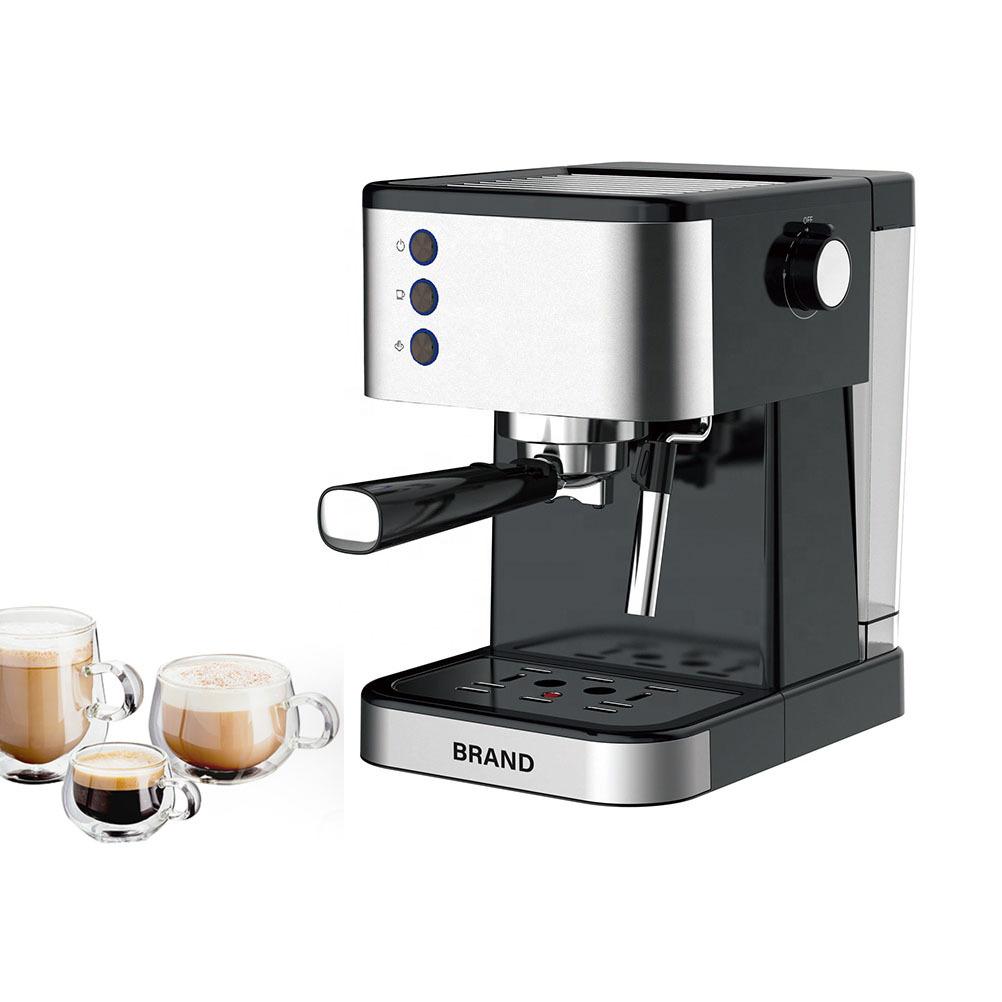 european and american certified 20bar high pressure extraction household italian coffee machine 1350w semi-automatic coffee machine source