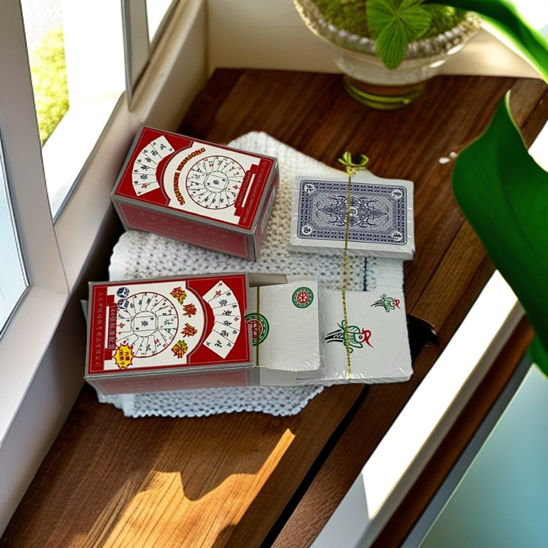 扑克 纸牌麻将扑克麻将旅行麻将麻将厂家批发麻将牌144张麻将纸牌详情6