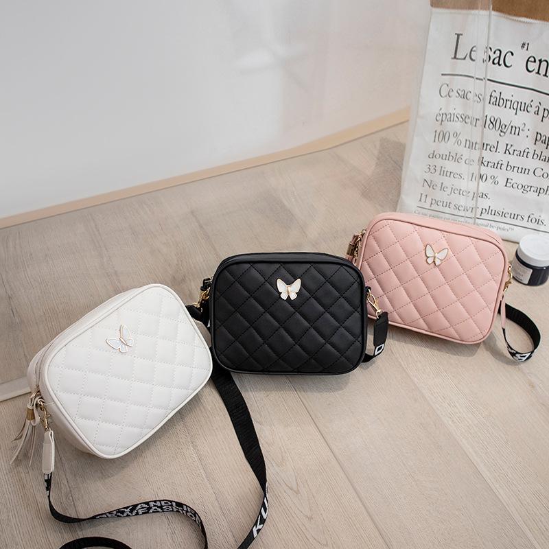 printing shoulder girdle camera bag 2022ladies bag fashion lipstick bag women's cross-border shoulder small square bag