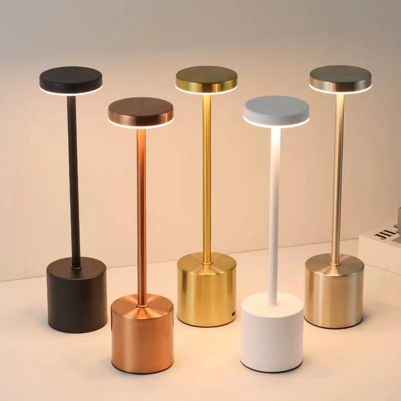 hot-selling i-shaped table lamp touch charging ambience light desktop lamp creative bar vintage ornament table lamp