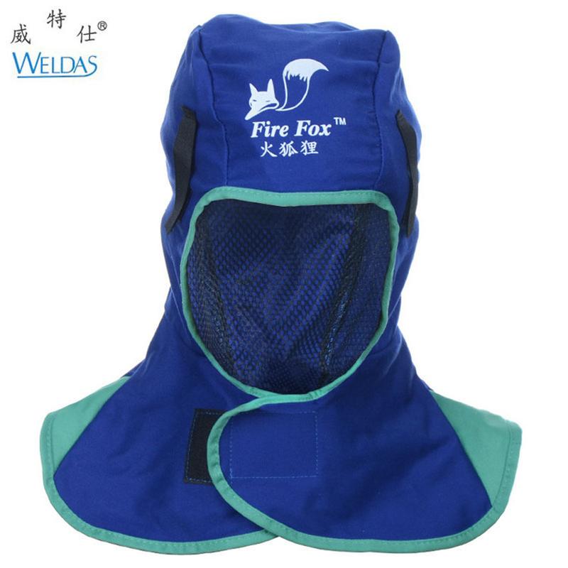 weldas 23-6680 fennekin welding cap a hood shawl hat flame retardant welding helmet hood lightweight breathable type