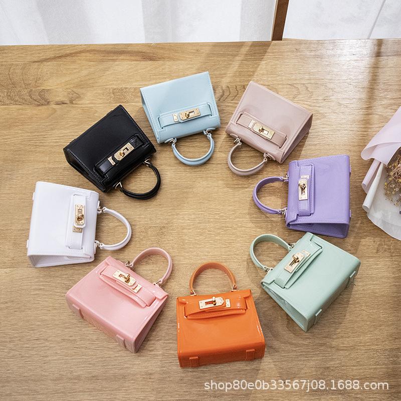 2021 new jelly bag bags women2021 fashion lipstick pack wholesale all-match little kelly jelly bag
