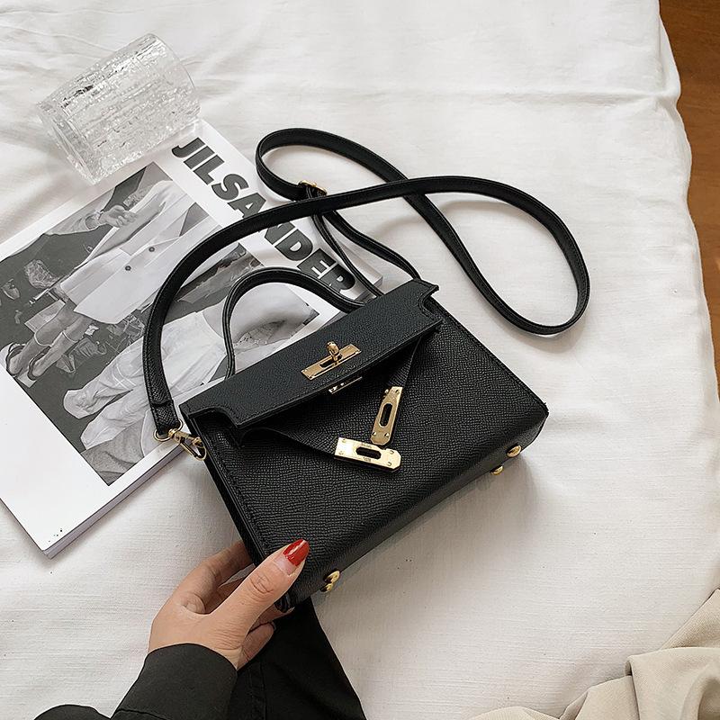 Cross-Border Small Bag Female 2024 New Trendy Women's Bags Kelly Bag Korean Style Shoulder Bag Fashion Portable Messenger Bag