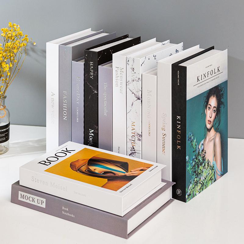 Emutional Book Decorative Book Fake Book Live Room Creative Domestic Furniture Bar Model Room Soft Decoration Furniture Furnishing Articles