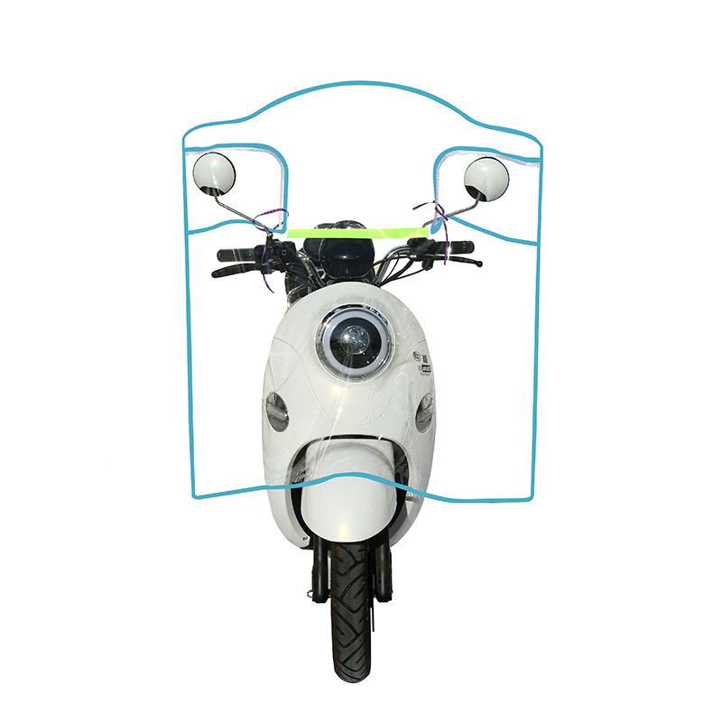 electric car windshield transparent plate hd battery car front rainproof windshield motorcycle windshield cold-proof riding