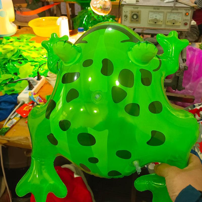net red frog balloon wholesale inflatable frog luminous frog frog pup inflatable toy frog inflatable wholesale