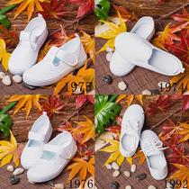 children's white cloth shoes kindergarten white shoes white dance shoes gymnastics shoes white canvas shoes student white shoes wholesale