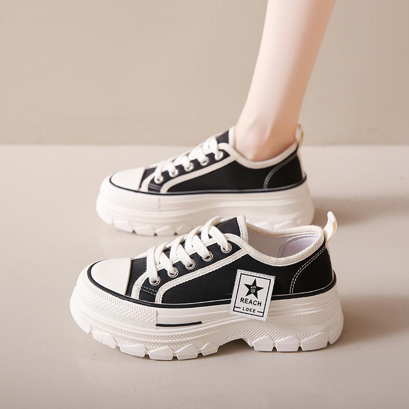 ins korean style breathable sneakers casual shoes running spring student new female summer canvas shoes female br308