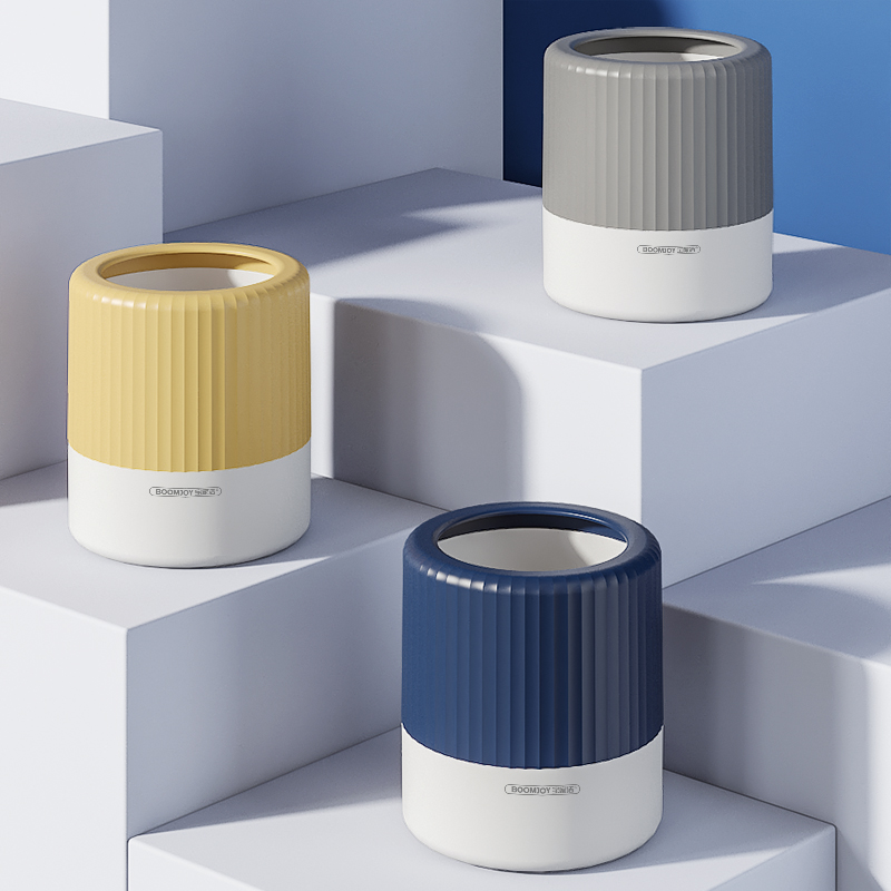 B39-0680桌面垃圾桶卧室餐桌上迷你家用客厅茶几小垃圾盒办公室垃圾桶产品图