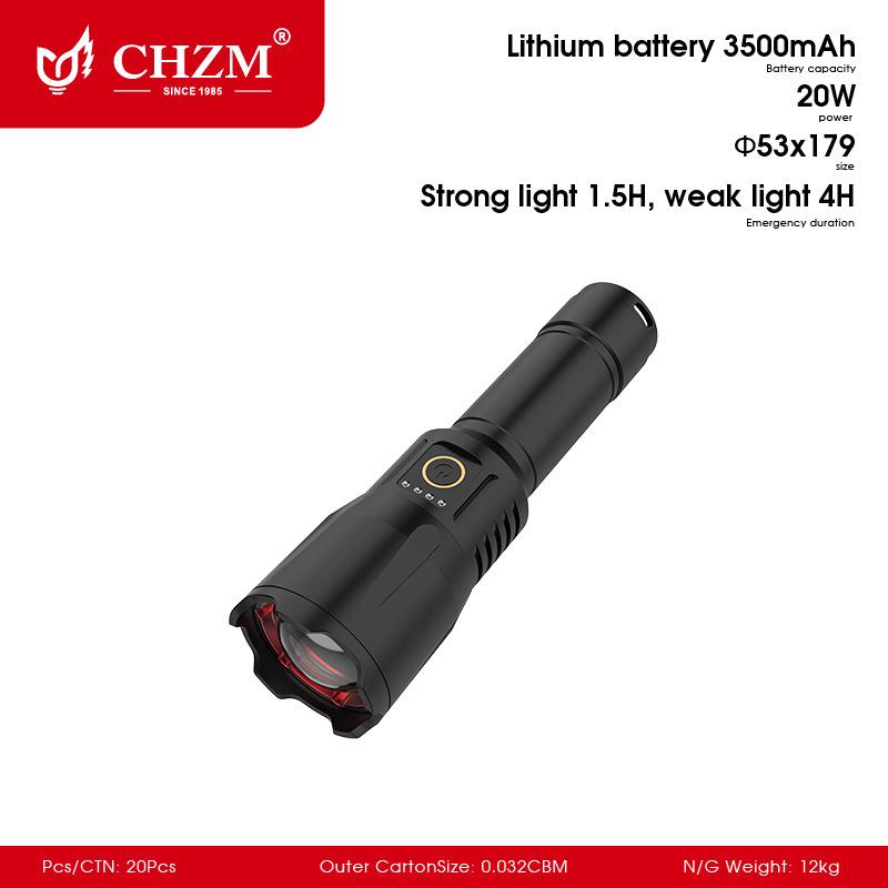 tianhuo devil angel eyes flashlight white laser outdoor long-range high-power charging convenient power torch