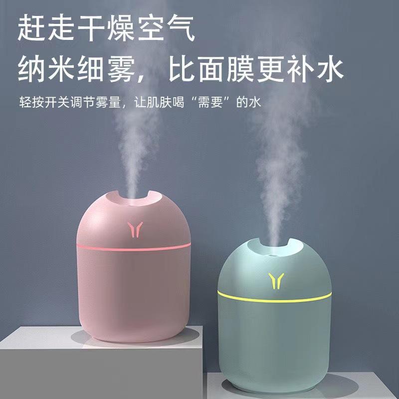 Mini Heavy Fog USB Air Humidifier Household Small Desktop Humidifier Smart Car New Aroma Diffuser