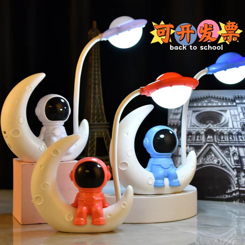 creative learning charging lamp cartoon led cartoon desk lamp learning reading book lamp table lamp small night lamp wholesale