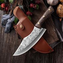 meat cutting knife forging slaughter hide skinning knife slaughter pig cattle sheep fish knife stainless manganese steel pork file meat cutting pick bones