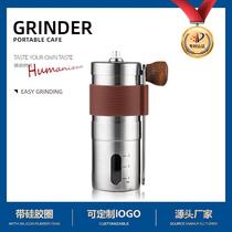 upgraded new portable manual coffee machine 304 stainless steel coffee grinder manual grinding machines cross-border supply