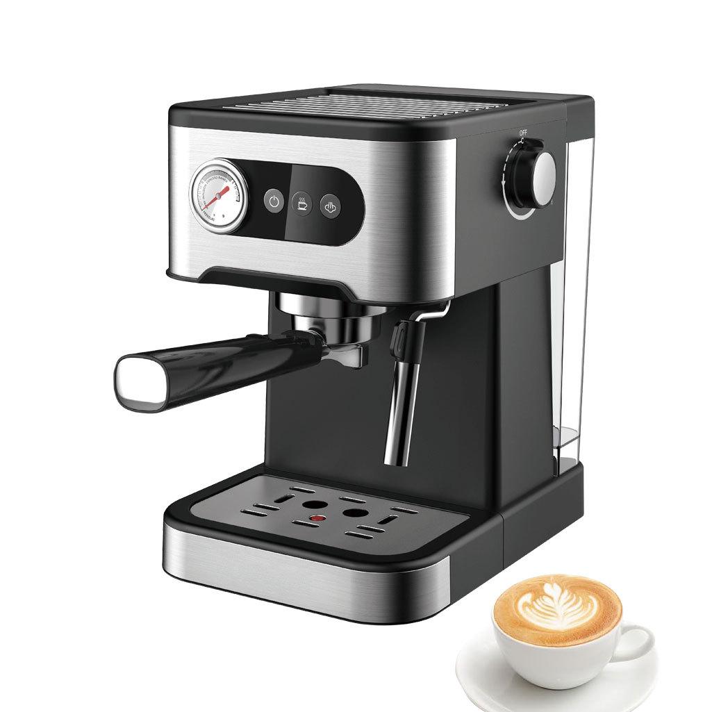 cross-border boutique 20bar high pressure extraction household italian coffee machine 1350w semi-automatic instant coffee machine