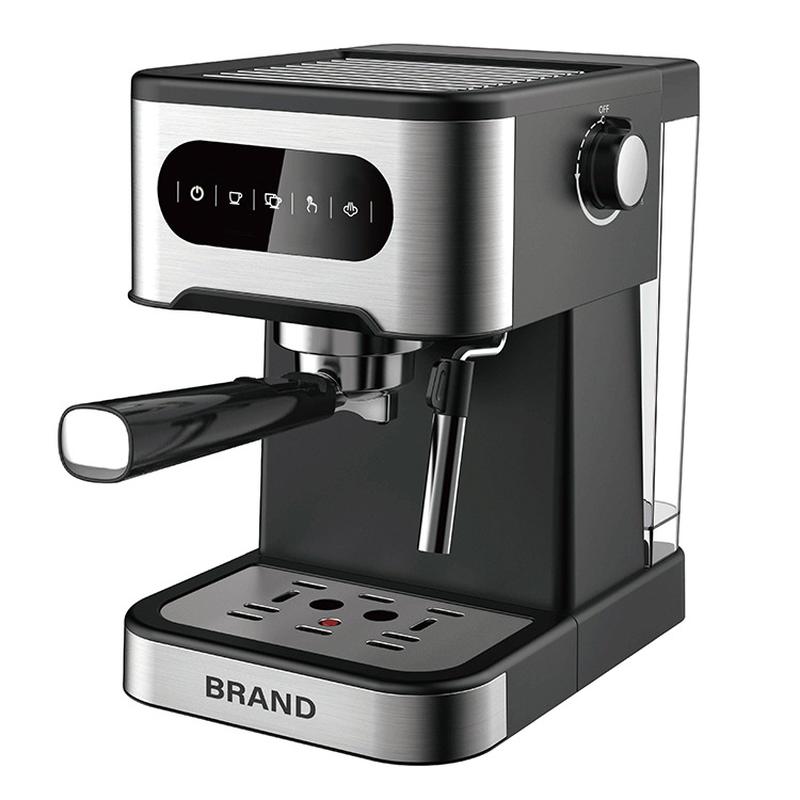 cross-border boutique 20bar touch italian pressure coffee machine 1350w semi-automatic instant coffee machine fd