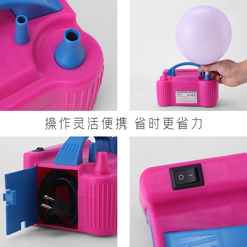 73005 electric balloon machine double hole electric balloon pump balloon pump electric balloon inflatable pump inflator