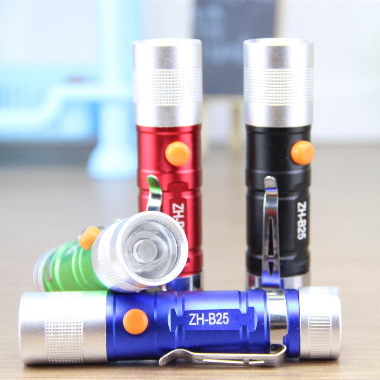 Zhb25led Mini Power Torch Yiwu 2 Yuan to 9.9 Yuan Store Run Ten Yuan Model Supply