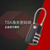 amazon hot tsa customs code lock backpack luggage wire lock aluminum alloy padlock with password required factory store