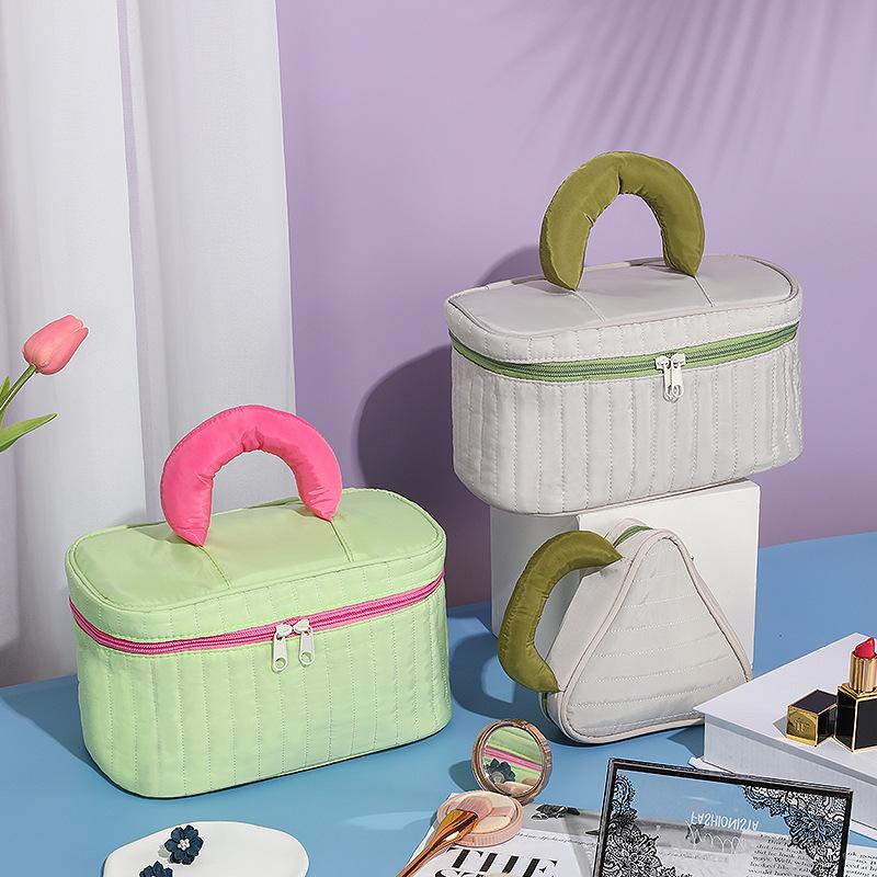 good-looking soda cosmetic bag storage bag portable portable cosmetic bag partition large capacity travel cosmetic bag