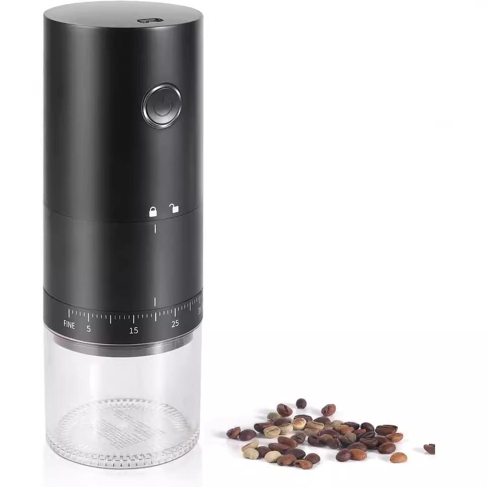 coffee grinder coffee machine external adjustment thickness coffee grinder coffee machine coffee machine cross-border hot coffee external adjustment grinding bean