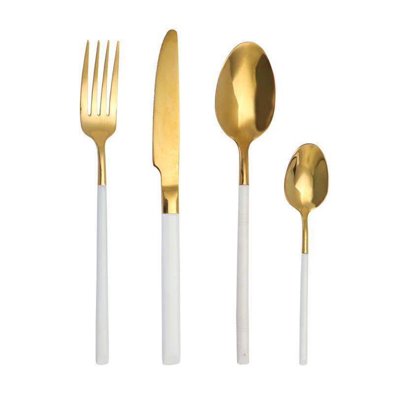 304 Stainless Steel Western Tableware Modern Minimalist Hotel Household Main Meal Knife, Fork And Spoon Coffee Spoon Factory Wholesale Spot Item Picture