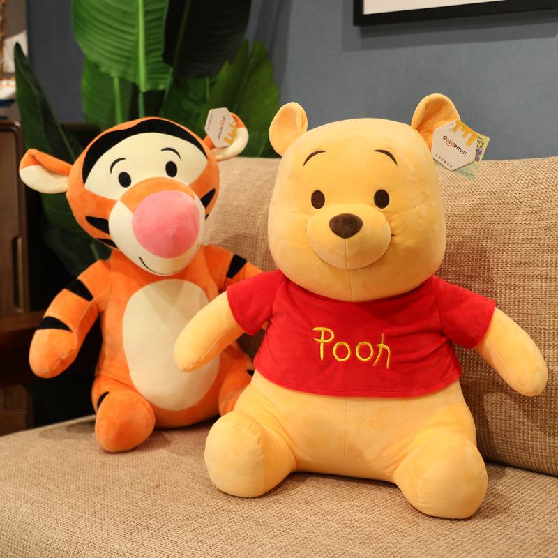 Genuine Winnie the Pooh Doll Plush Toys Tigger Doll Pijie Piglet Doll Children's Gift