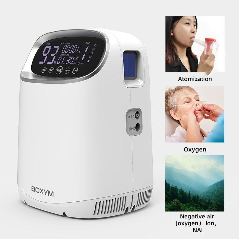 cross-border foreign trade oxygen generator household elderly 1 liter 2 liter small oxygen setup mask oxygen generator wholesale