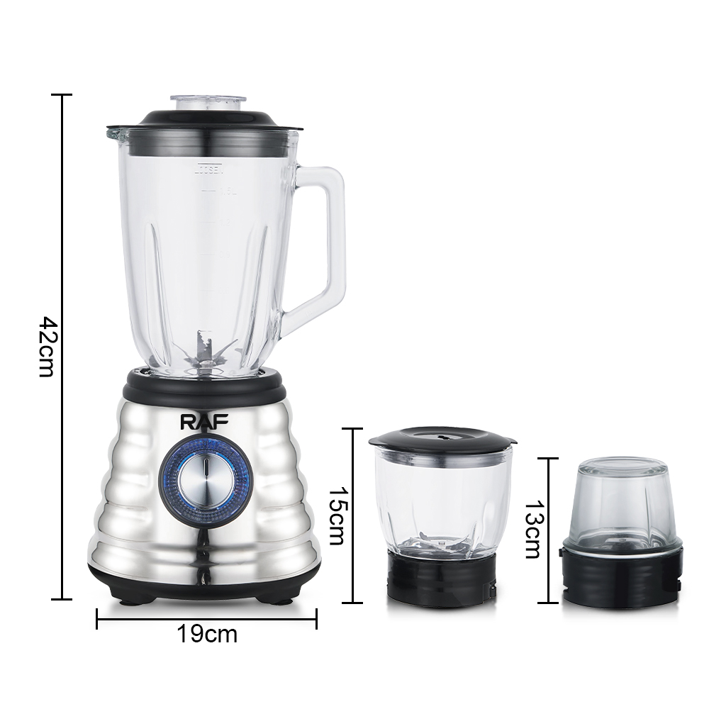 RAF European standard cross-border multi-functional three-in-one juicer, household portable food processor, juicer, grinder Specification image